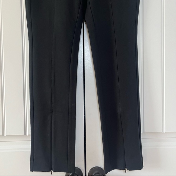 Anthropologie Maeve Ankle Zip Pants Black Size 10 Career Office - Picture 4 of 11